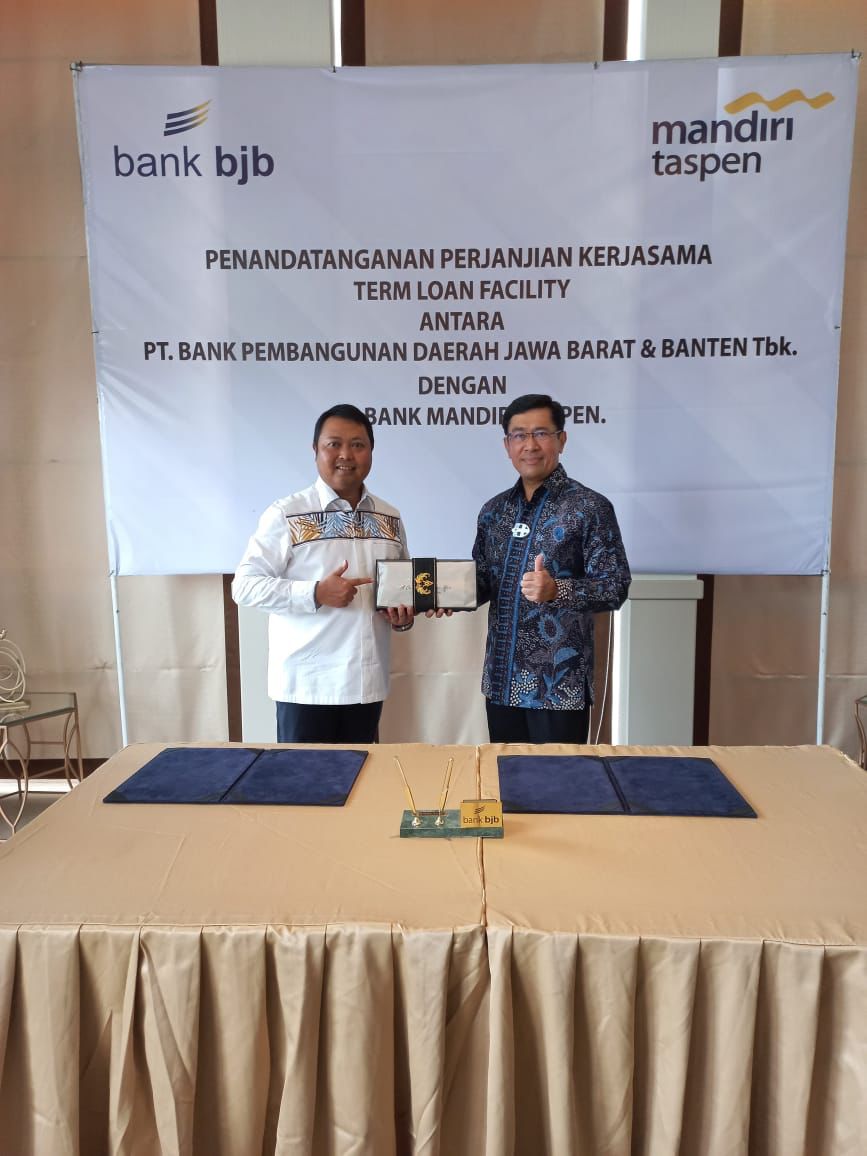 bank bjb Perpanjang Kerjasama dengan Bank Mandiri Taspen Selama 36 Bulan