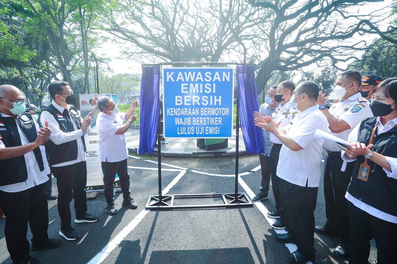 Canangkan Kawasan Emisi Bersih, Pemkot Bandung Gelar Uji Emisi Gratis