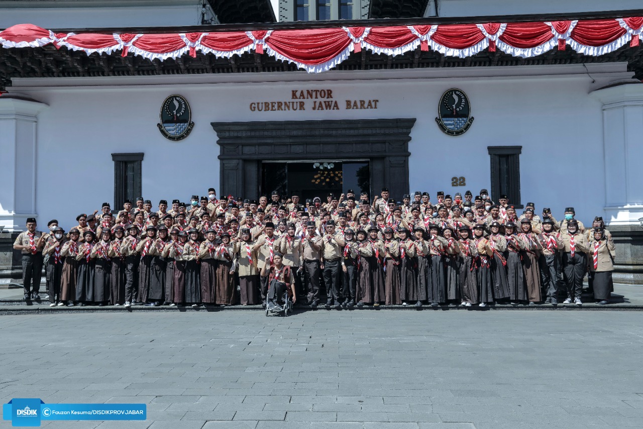Disdik Jabar Resmi Bekerjasama dengan Kwarda Gerakan Pramuka Jabar