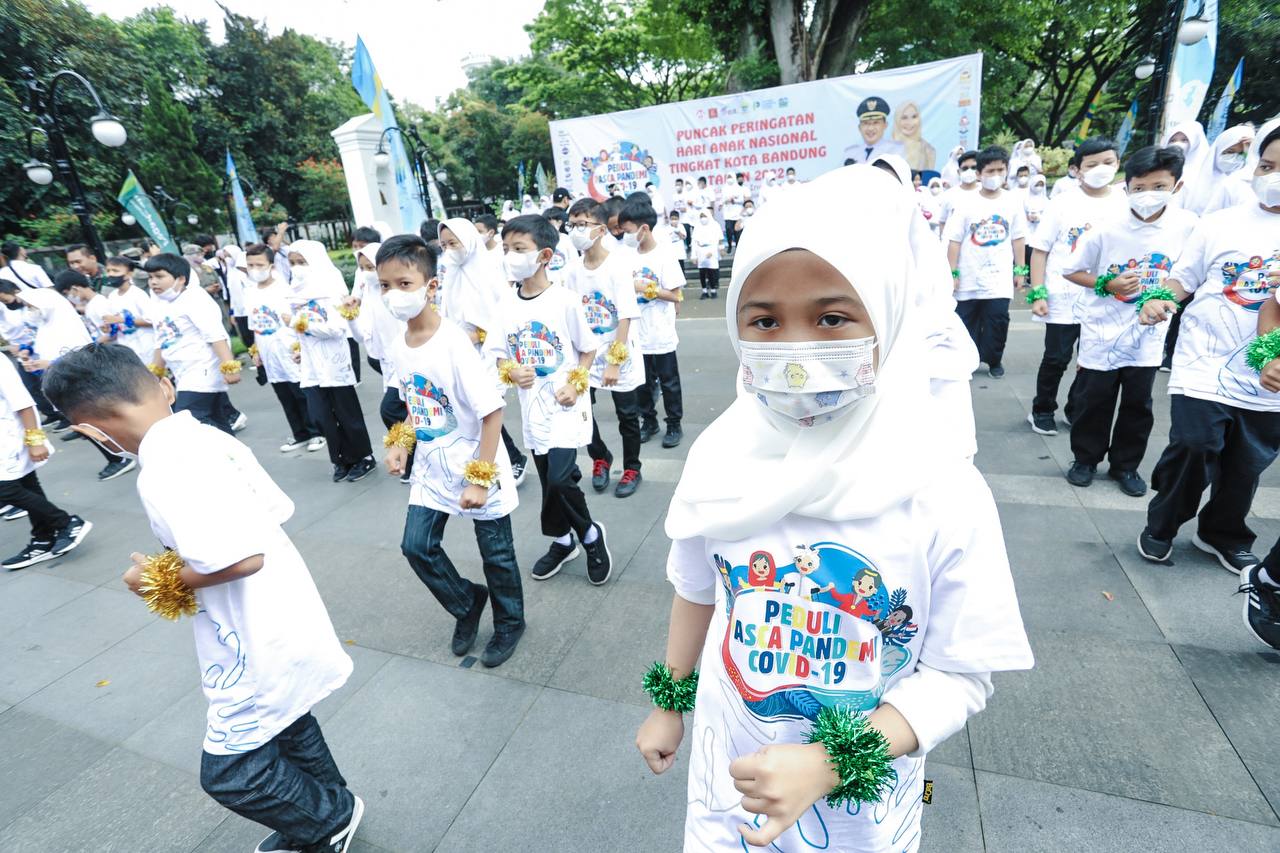 Lewat Rangkaian Hari Anak Nasional, Pemkot Bandung Waspadai Generasi ‘Merunduk’