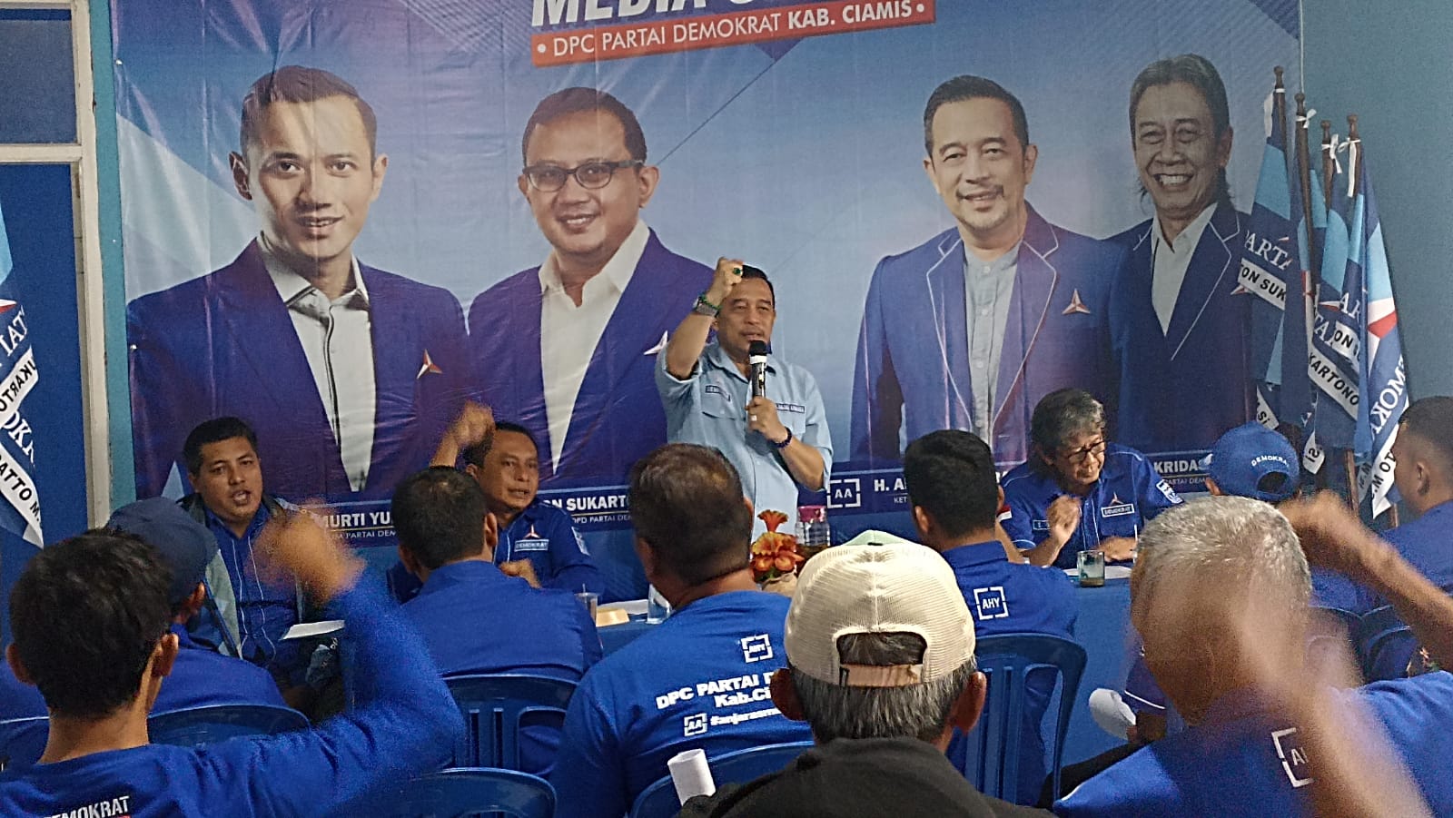 Ketua DPC Demokrat Ciamis Anjar Asmara Siap Turun ke Desa