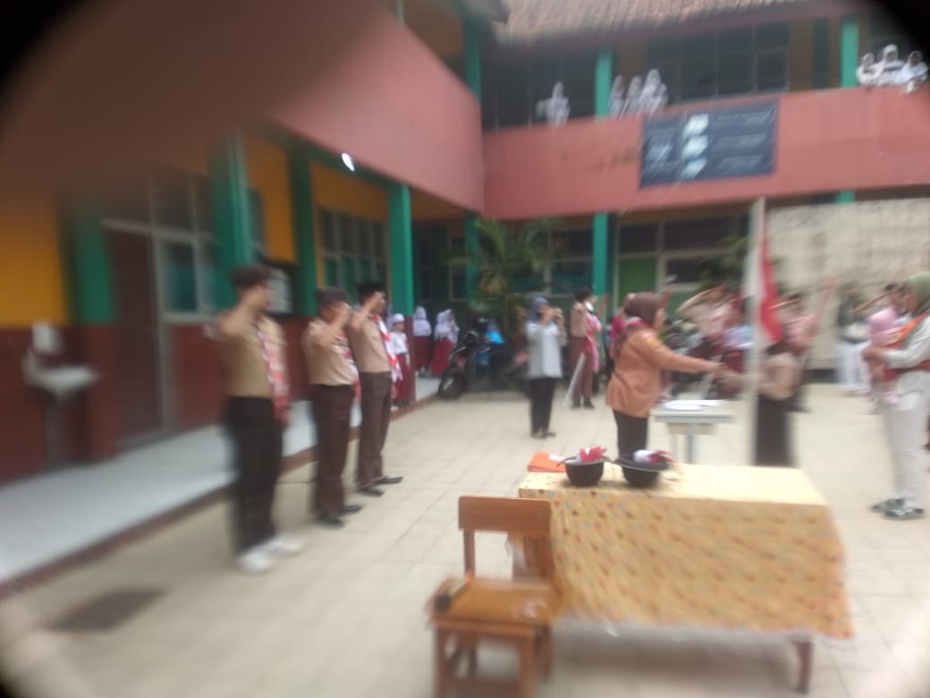 Gugus Depan Gerakan Pramuka SDN 02 Ciawi Lantik Calon Penggalang Ramu