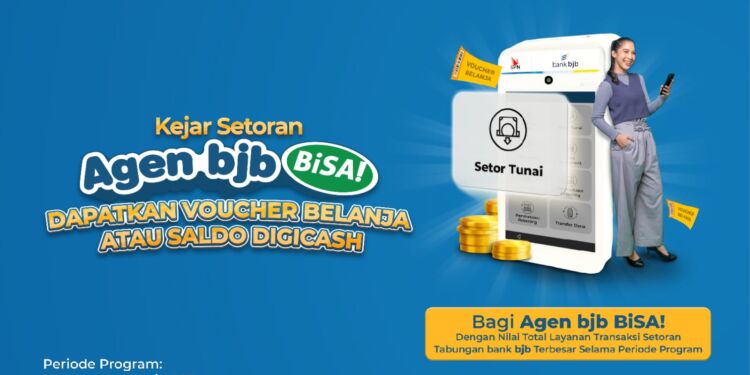 Wow! bank bjb Manjakan Agen bjb BiSA! dengan Voucher Belanja dan Saldo DigiCash