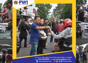 PWI dan IKWI Kota Bandung Berbagi untuk Pekan Kedua di bulan Ramadhan 1444 H