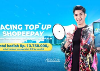 Top Up ShopeePay Pakai DIGI by bank bjb, Bisa Dapat Hadiah Jutaan Rupiah!