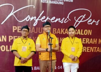 Resmi! DPD Partai Golkar Kota Bandung Daftarkan 50 Bacaleg