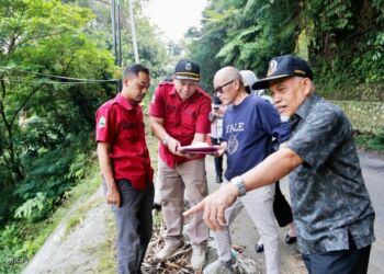 Komisi IV DPRD Jawa Barat Tinjau Pelebaran Jalan Provinsi di Kabupaten Bandung Barat