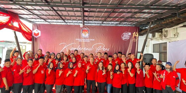 PDI Perjuangan Kota Bandung Targetkan 14 Kursi di DPRD Kota Bandung