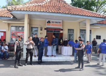 Polres Majalengka Amankan Pelaksanaan Pendaftaran Caleg