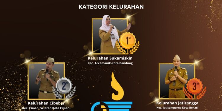 Dinobatkan Sebagai Kelurahan Terbaik, Kelurahan Sukamiskin Melaju ke Tingkat Nasional