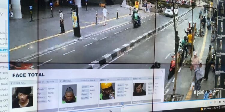 Canggih! Kamera CCTV Pemkot Bandung Dilengkapi ‘Analytics Face Recognition’