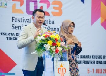 Kadisdik Resmi Membuka FLS2N PDBK Tingkat Provinsi Jawa Barat Tahun 2023