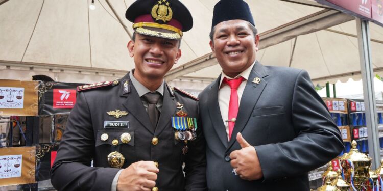 Kurnia Solihat Hadiri Peringatan HUT Ke-77 Bhayangkara Tingkat Jawa Barat