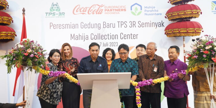 Resmikan Pengembangan Infrastruktur TPS 3R Seminyak, Coca-Cola Europacific Partners Indonesia Perkuat Komitmen Pengelolaan Sampah Terpadu