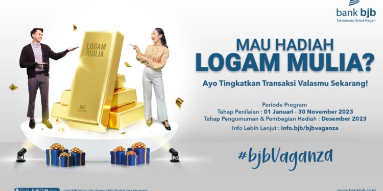 Transaksi Valuta Asing di bank bjb Bisa Dapat Hadiah Logam Mulia, Simak Selengkapnya