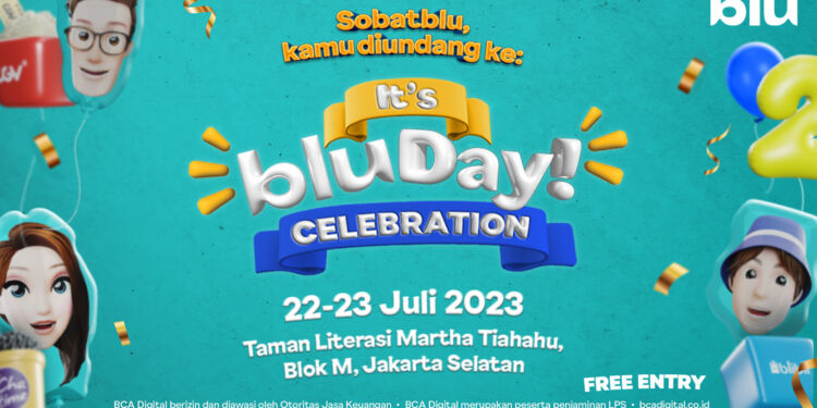 Ulang Tahun Ke-Dua: blu Bawa Semangat Kolaborasi #Better2Gether, blu by BCA Digital Ajak Sobatblu Seru-seruan di Akhir Pekan