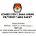 KPU Jabar Umumkan Daftar Calon Sementara Anggota DPRD dan DPD Provinsi Jawa Barat untuk Pemilu Serentak 2024