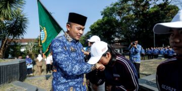 Pelepasan Kontingen O2SN SD dan SMP ke Tingkat Nasional 2023, Kadisdik: Berjuang Dapatkan yang Terbaik
