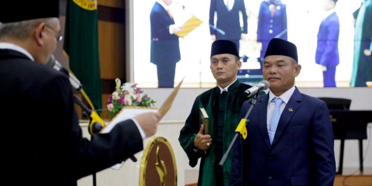 Resmi Dilantik Jadi Anggota DPRD Provinsi Jawa Barat, Dede Chandra Sasmita Siap Bekerja Optimal