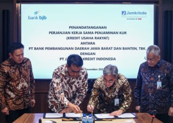 bank bjb dan Jamkrindo Resmi Tandatangani PKS Penjaminan KUR