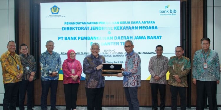 bank bjb Kolaborasi dengan DJKN Kemenkeu