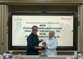 bank bjb dan Telkomsel Tandatangani MoU Kerjasama Layanan Perbankan dan Telekomunikasi