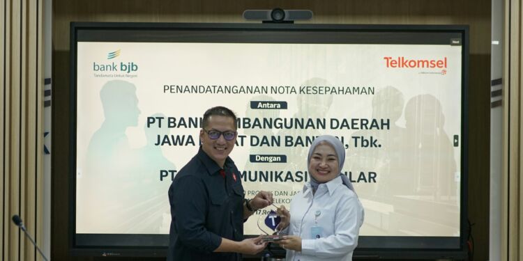 bank bjb dan Telkomsel Tandatangani MoU Kerjasama Layanan Perbankan dan Telekomunikasi