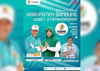 Kabupaten Bandung Sabet Penghargaan dalam KORMI Jabar Award 2023