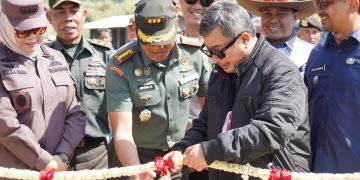 Peresmian Jalan Letjen Ibrahim Adjie Jadi Momen Bersejarah Bagi Rudy-Helmi