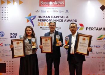 bank bjb Raih Penghargaan Human Capital & Performance Awards 2023