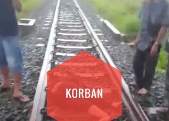 Seorang Wanita Tabrakkan Diri ke Kereta di Kabupaten Sukabumi