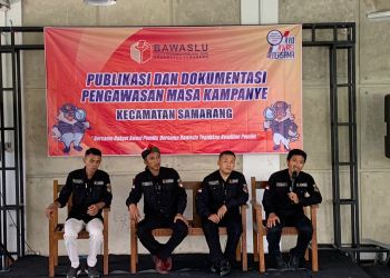 Panwascam Samarang Gelar Publikasi dan Dokumentasi Pengawasan Masa Kampanye Pemilu 2024
