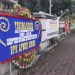 Ratusan Karangan Bunga Sambut Perpisahan Bupati Rudy Gunawan dan Wakil Bupati Helmi Budiman di Garut