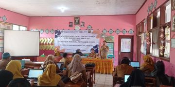 Semua Sekolah di Kecamatan Simpenan Sukabumi, Melaksanakan PPKG dan PPKS di Gedung SDN Binakarya