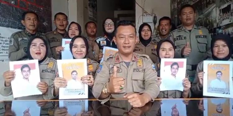 Video Petugas Satpol PP Garut Dukung Cawapres Gibran Viral di Media Sosial, Institusi Bantah Keterlibatan