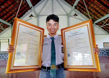 Membanggakan, Karya Siswa SLBN Cicendo Raih 2 Sertifikat HAKI