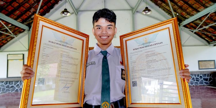 Membanggakan, Karya Siswa SLBN Cicendo Raih 2 Sertifikat HAKI