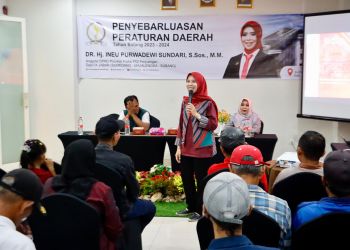 Gelar Penyebarluasan Perda, Ineu Purwadewi Harap Masyarakat Bisa Menambah Wawasan