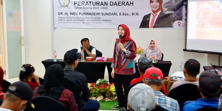 Gelar Penyebarluasan Perda, Ineu Purwadewi Harap Masyarakat Bisa Menambah Wawasan