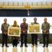 Pos Indonesia Dukung Peluncuran Prangko Seri Penanda Kota Buk Renteng di Acara HUT ke-108 Sleman