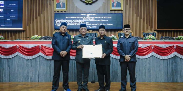 Raperda Pelayanan Bidang Pangan, Pertanian dan Perikanan Disetujui DPRD Kota Bandung