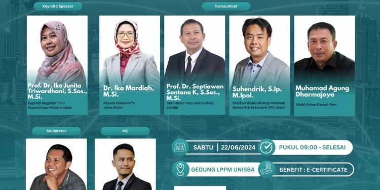 Mahasiswa Mikom Fikom Unisba Gelar Seminar Pengaruh Media Terhadap Masyarakat di Era Digital