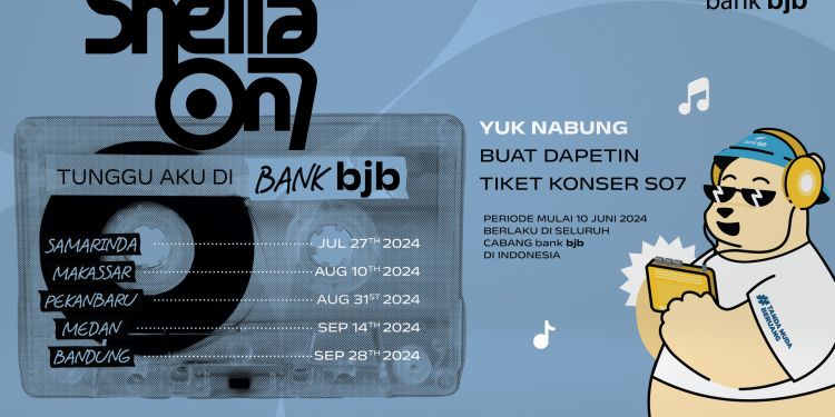 Nabung di bank bjb Bisa Dapat Tiket Konser Sheila On 7 ‘Tunggu Aku di Special Tour 2024’