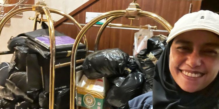 Maksimalkan Kargo Haji, PosIND Kerahkan Srikandi Pos Layani Customer di Makkah