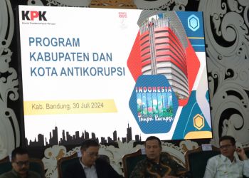 Kabupaten Bandung Ditetapkan Jadi 3 Besar Nominasi Percontohan Anti Korupsi di Jawa Barat oleh KPK