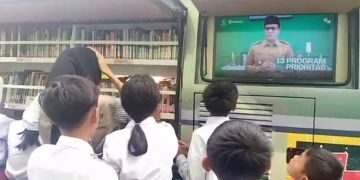 13 Program Prioritas Bupati Bandung Bisa Disimak Melalui Layar Monitor Mobil Perpustakaan Keliling