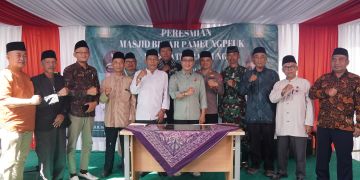 Bupati Bandung Resmikan Masjid Besar Pameungpeuk, Ini Harapannya