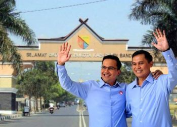 ‘Dua Gunawan’ Luncurkan Logo Pasangan Bakal Calon Bupati Bandung dengan Tagline ‘Alus Pisan’