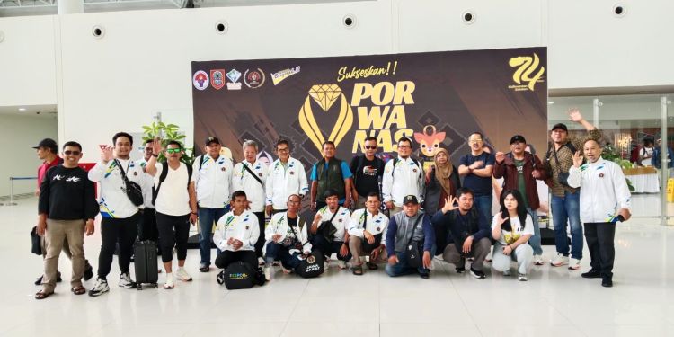 Kontingen PWI Jawa Barat Raih 27 Medali di Porwanas XIV Kalimantan Selatan 2024