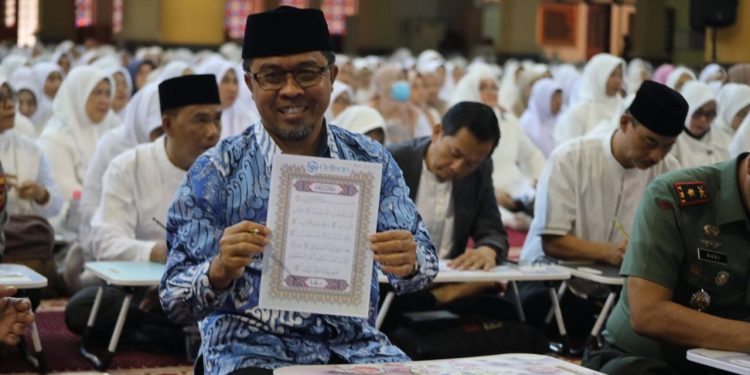 Agus Andi Setyawan Luncurkan Gerakan Menulis Al-Qur’an